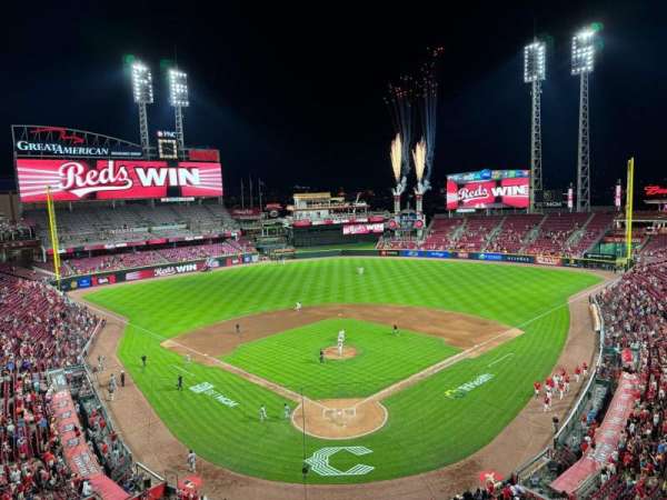 Great American Ball Park, section: 424, row: A, seat: 17