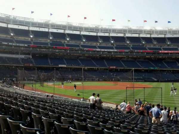 Yankee Stadium, section: 109, row: 20, seat: 18