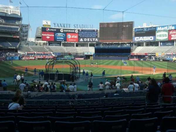 Yankee Stadium, section: 119, row: 22, seat: 9