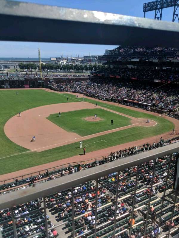 Oracle Park, section: VB325, row: A, seat: 21