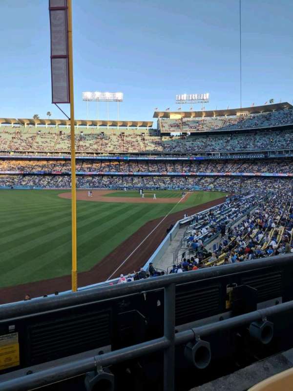 Dodger Stadium, section: 163LG, row: b