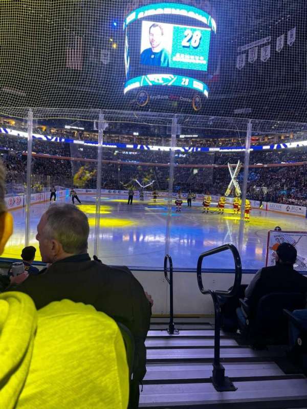 KeyBank Center, section: 112, row: 6, seat: 1