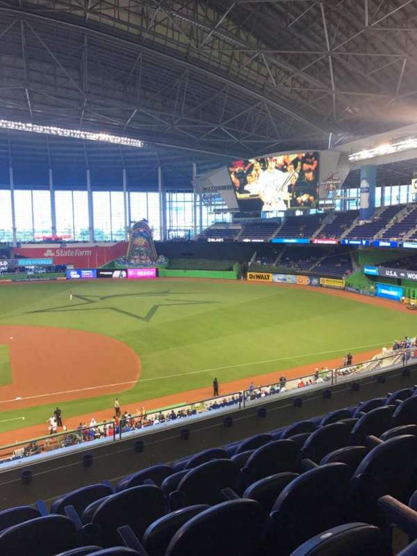 LoanDepot Park, section: 209, row: 5, seat: 18