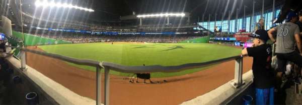 LoanDepot Park, section: 36, row: A, seat: 5