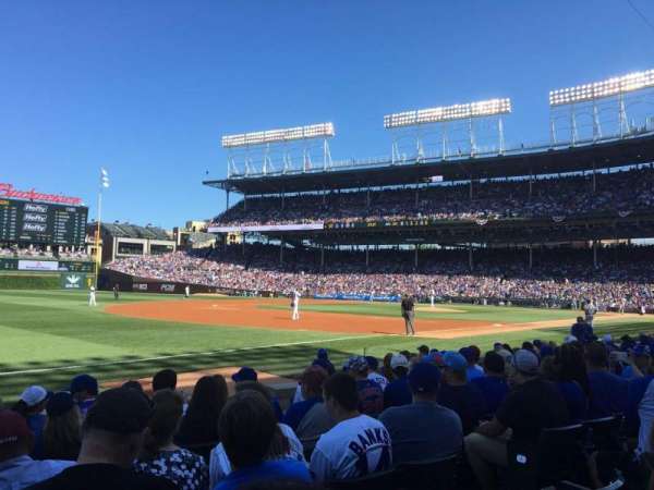 Wrigley Field, section: 7, row: 11, seat: 8