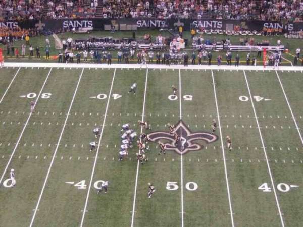 Caesars Superdome, section: 640, row: 22, seat: 12