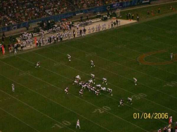 Soldier Field, section: 444, row: 32, seat: 18