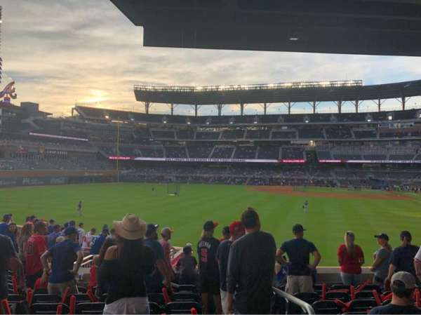 Truist Park, section: 146, row: 17, seat: 1