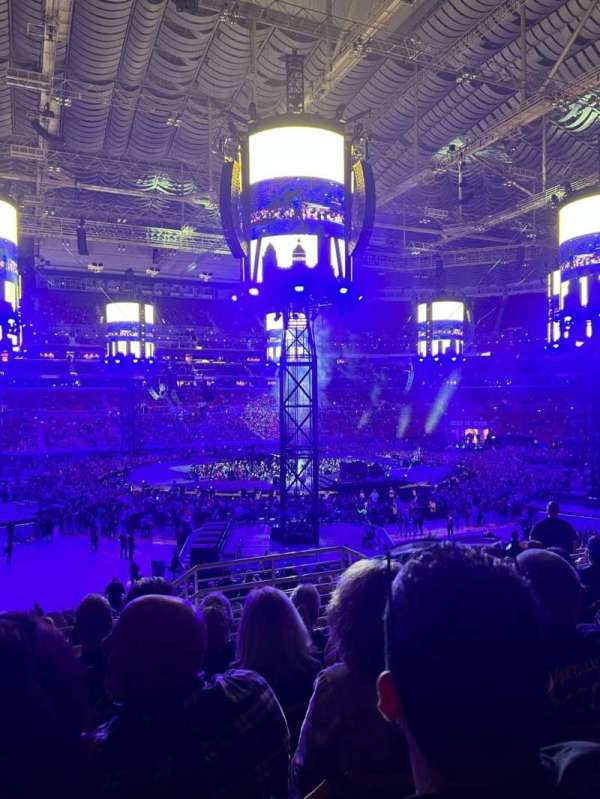 The Dome at America's Center, section: 143UP, row: GG, seat: 4
