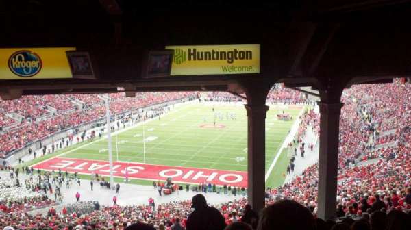 Ohio Stadium, section: 3B, row: 16, seat: 17