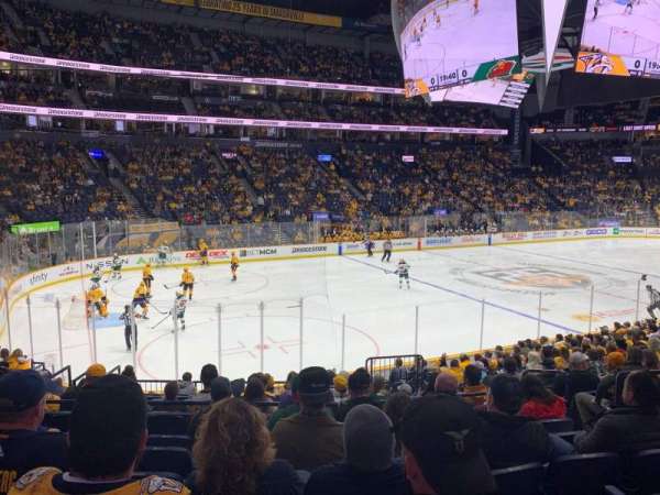 Bridgestone Arena, section: 103, row: G, seat: 5