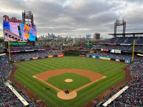 Citizens Bank Park, section: 420, row: 1, seat: 19