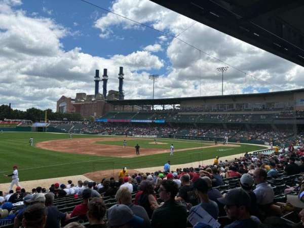Victory Field, section: 105, row: S, seat: 14