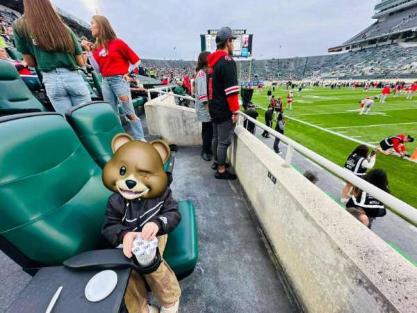 Spartan Stadium, section: 5, row: 1, seat: 7