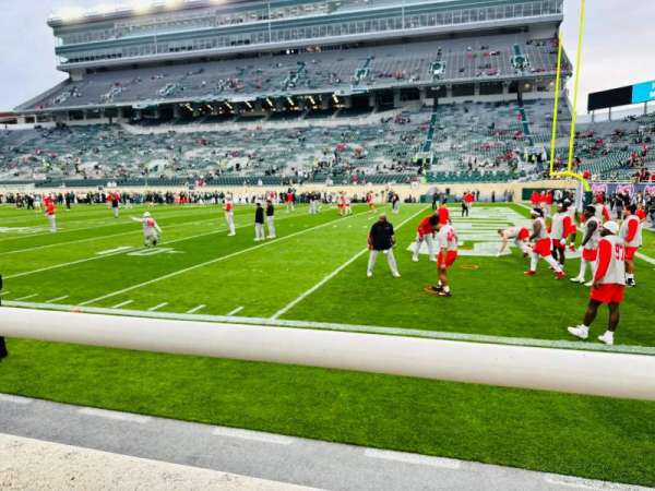 Spartan Stadium, section: 5, row: 1, seat: 7