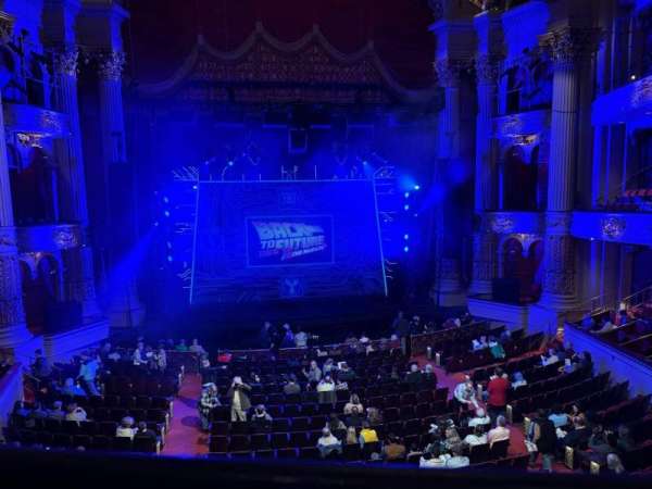 Academy of Music, section: Balcony Box 38, row: 1, seat: 1