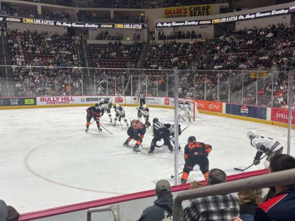 Giant Center, section: 108, row: E, seat: 1