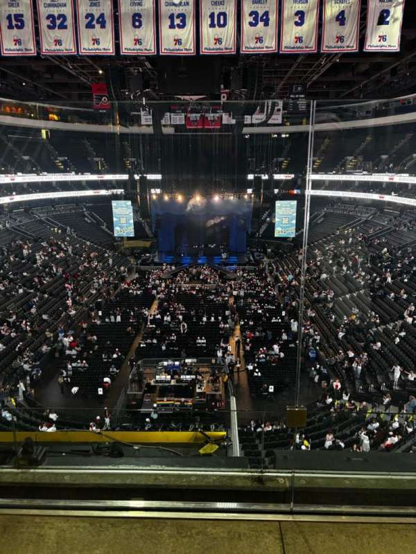 Xfinity Mobile Arena, section: 207a, row: 2, seat: 5