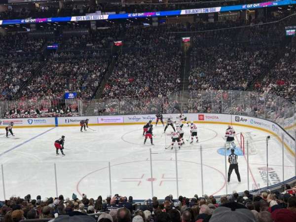 Nationwide Arena, section: 112, row: W, seat: 23
