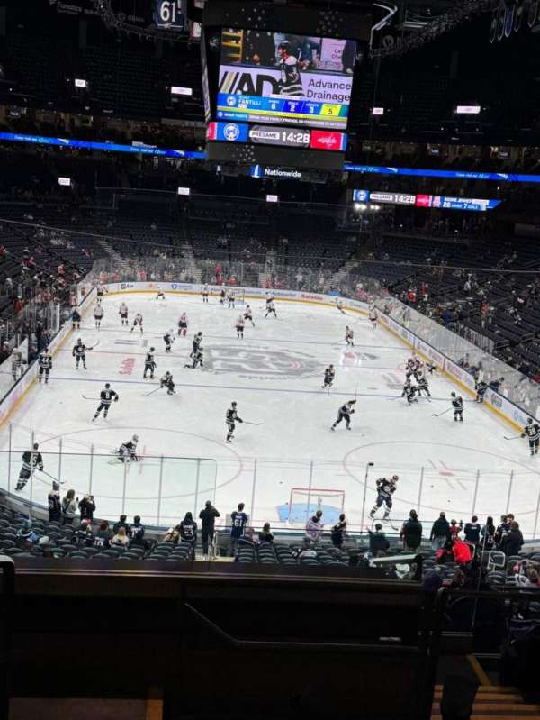Nationwide Arena, section: 120, row: LL, seat: 22