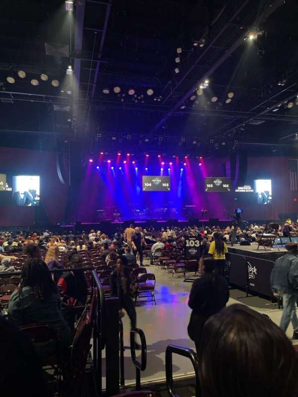 Hard Rock Live at Etess Arena, section: 209, row: D, seat: 2