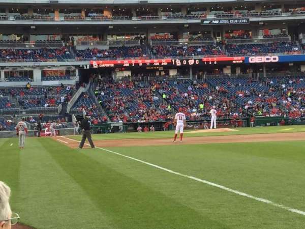 Nationals Park, section: 136, row: C, seat: 1/2