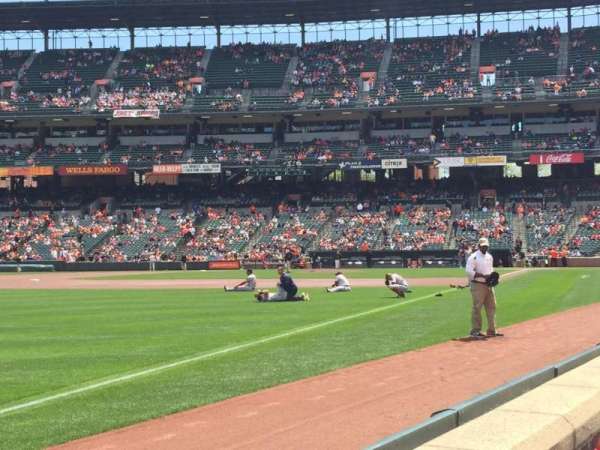 Oriole Park at Camden Yards, section: 68, row: A, seat: 1