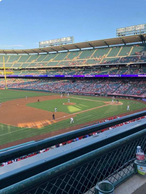Angel Stadium, section: 313, row: A