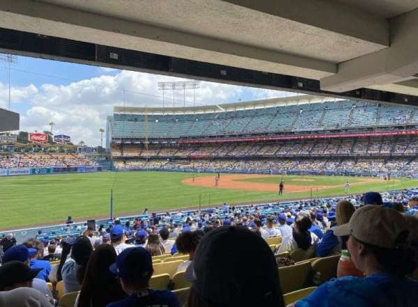 Dodger Stadium, section: 43FD, row: W, seat: 8