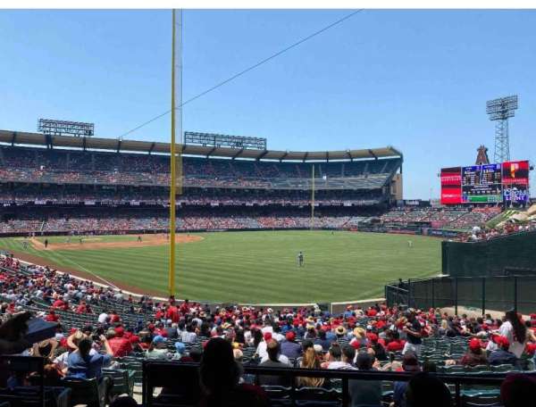 Angel Stadium, section: 232, row: C, seat: 1