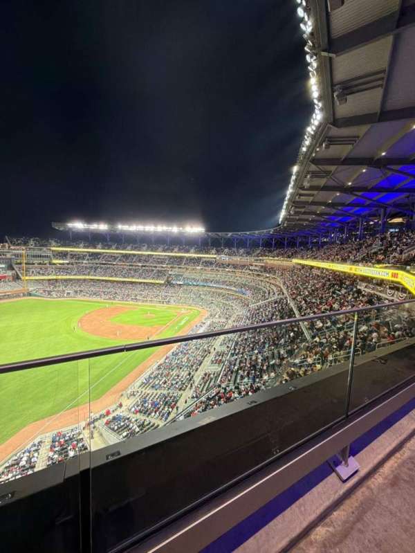 Truist Park, section: 442, row: A, seat: 21