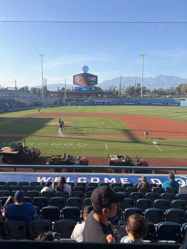 ONT Field, section: 109, row: Q, seat: 5