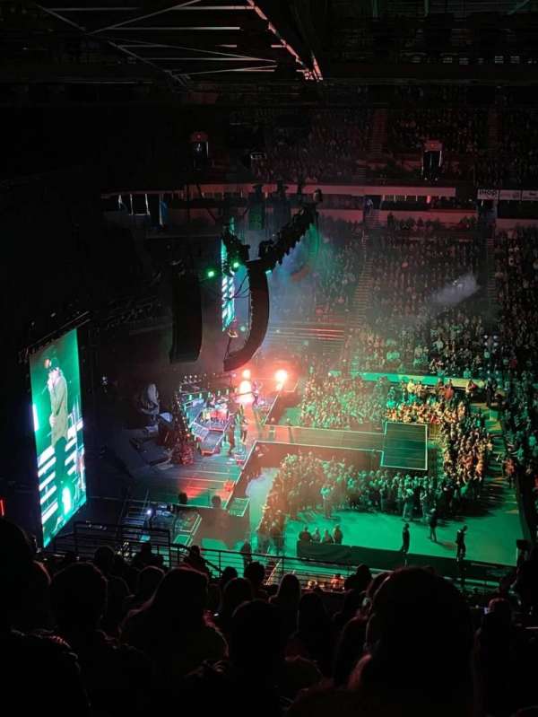 Simmons Bank Arena, section: 222, row: 16, seat: 11