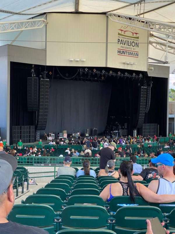 Cynthia Woods Mitchell Pavilion, section: 106, row: Q, seat: 2