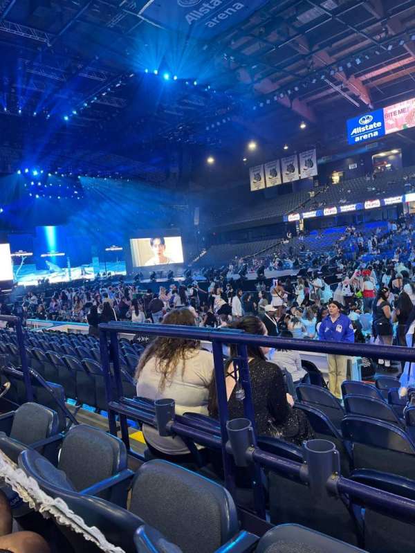 Allstate Arena, section: 101, row: B, seat: 15