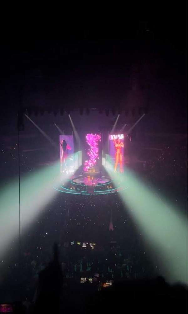 Target Center, section: 201, row: G, seat: 5
