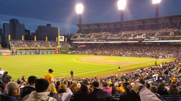 PNC Park, section: 130, row: y, seat: 11