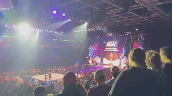 Cable Dahmer Arena, section: 113, row: Q, seat: 1