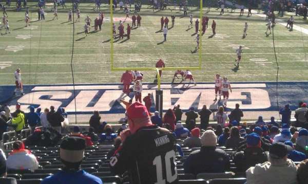 MetLife Stadium, section: 101, row: 33, seat: 25