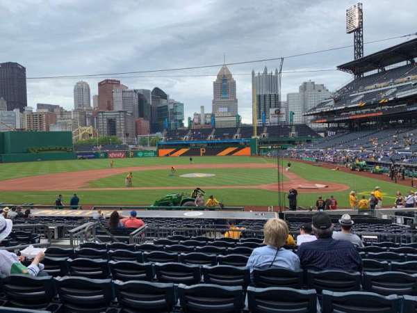 PNC Park, section: 120, row: J, seat: 10