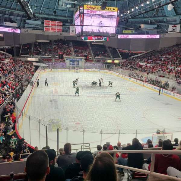 Bojangles' Coliseum, section: 114, row: I, seat: 2