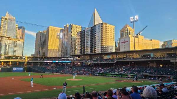 Truist Field, section: 117, row: Q, seat: 19