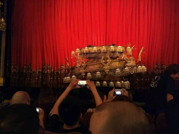Majestic Theatre, section: Orchestra C, row: c, seat: 107