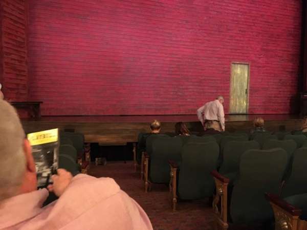 Shubert Theatre, section: Orchestra L, row: J, seat: 1