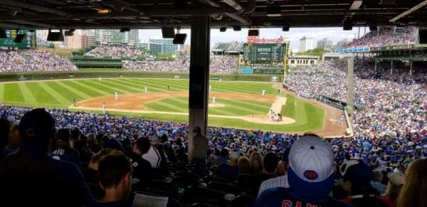 Wrigley Field, section: 214, row: 18, seat: 13