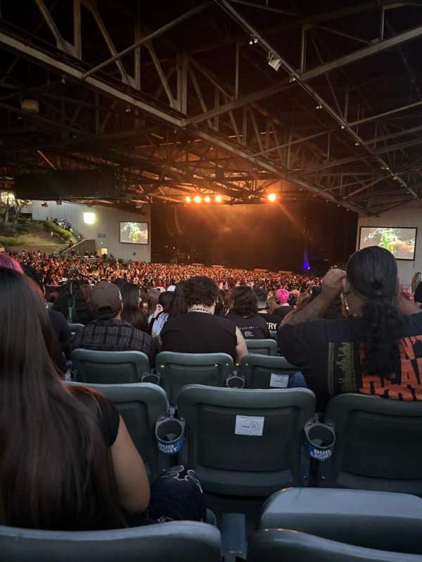 Toyota Pavilion at Concord, section: 203, row: K, seat: 15