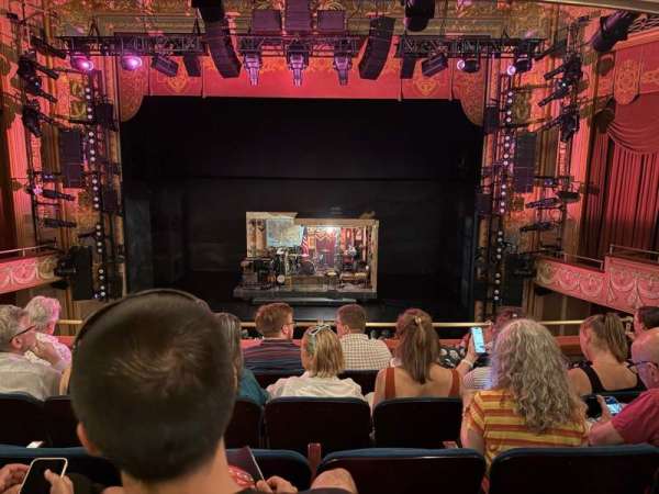 Longacre Theatre, section: Mezzanine C, row: E, seat: 106