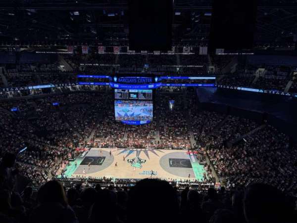 Barclays Center, section: 207, row: 13, seat: 17