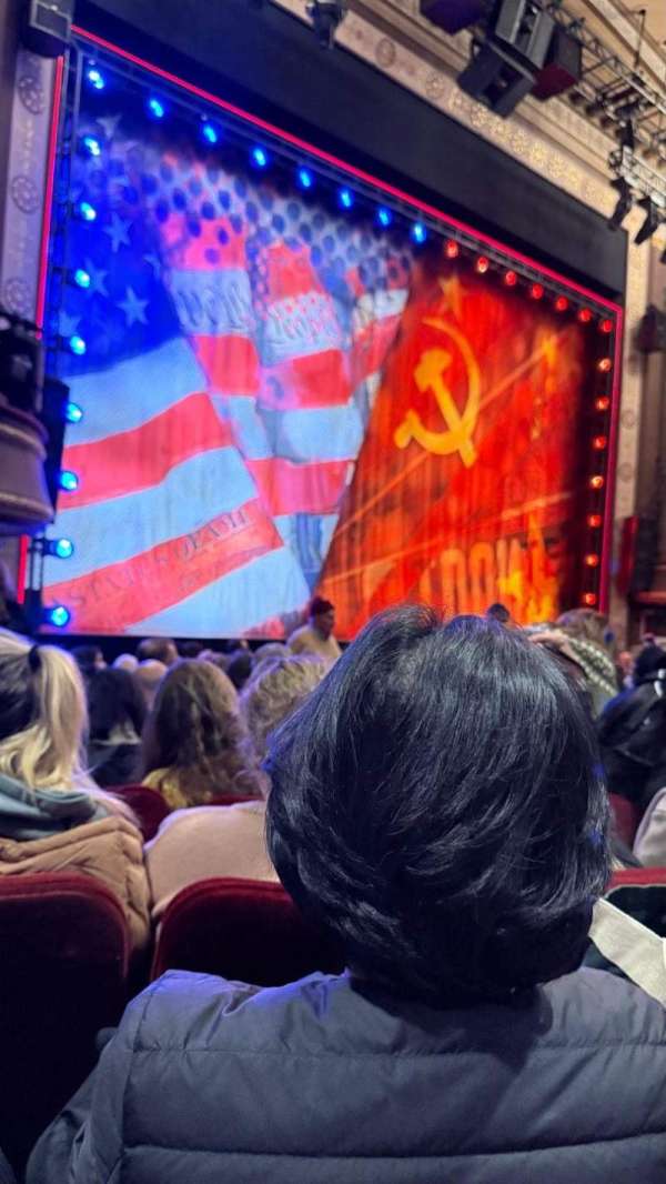 Imperial Theatre, section: Orchestra L, row: L, seat: 21