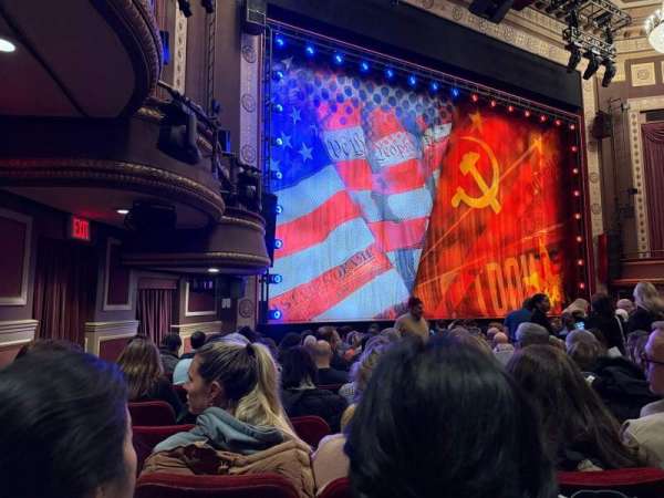 Imperial Theatre, section: Orchestra L, row: L, seat: 21
